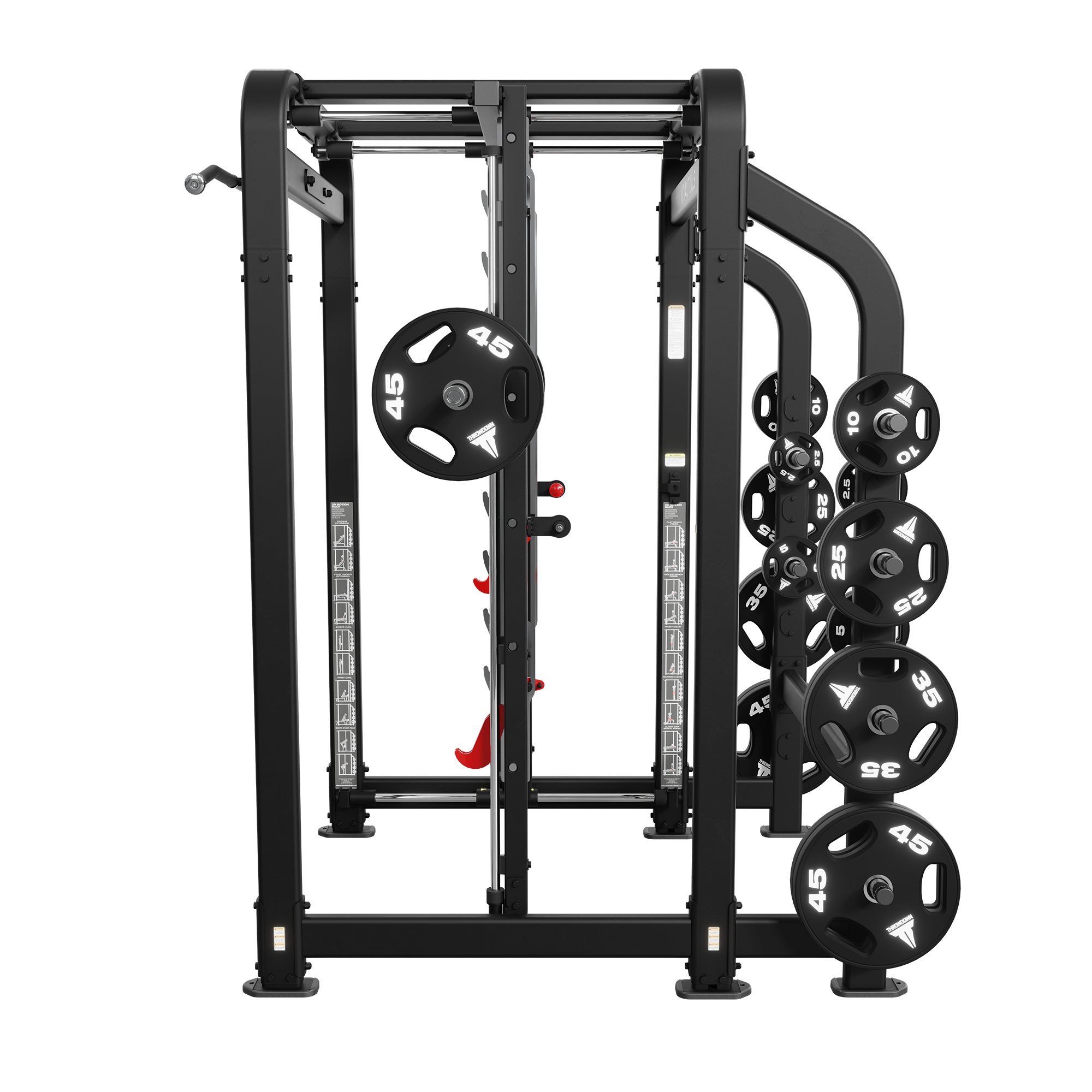 3D Motion Rack van de serie Nautilus Plate Loaded