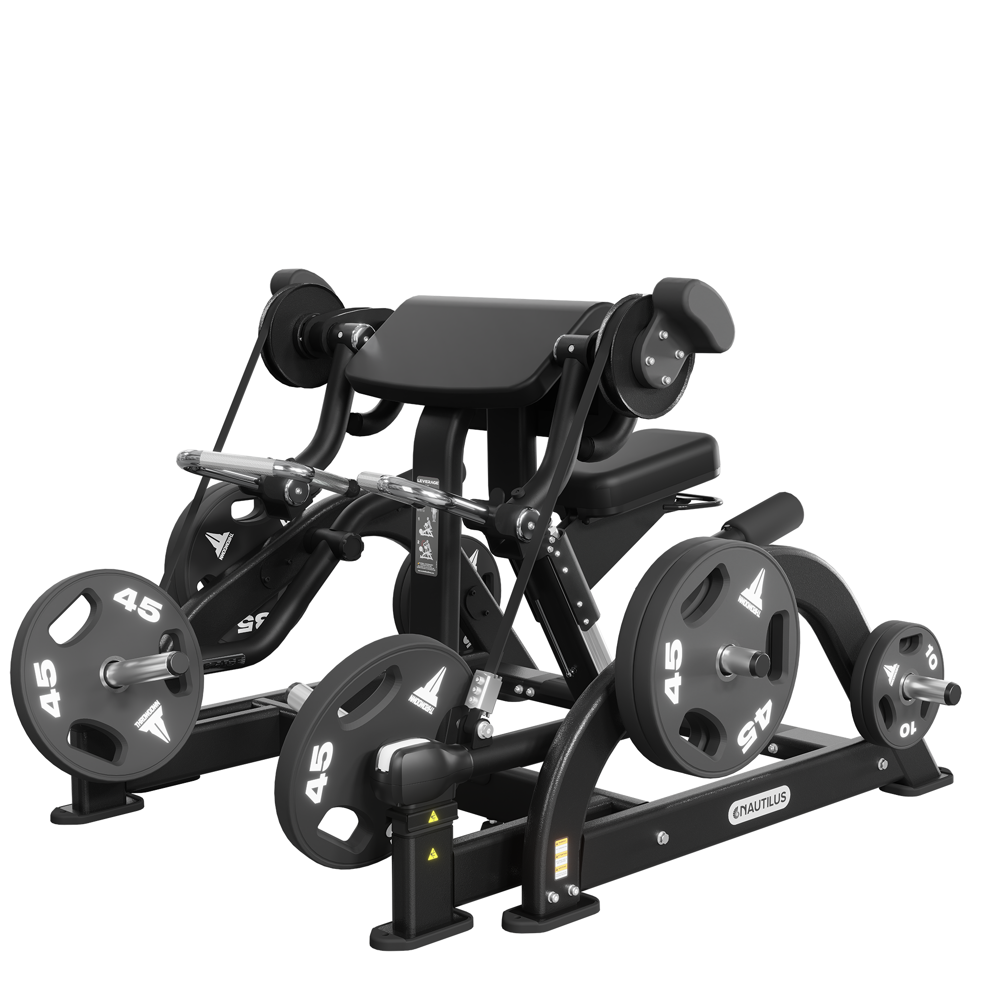 Bicep Curl van de serie Nautilus Plate Loaded