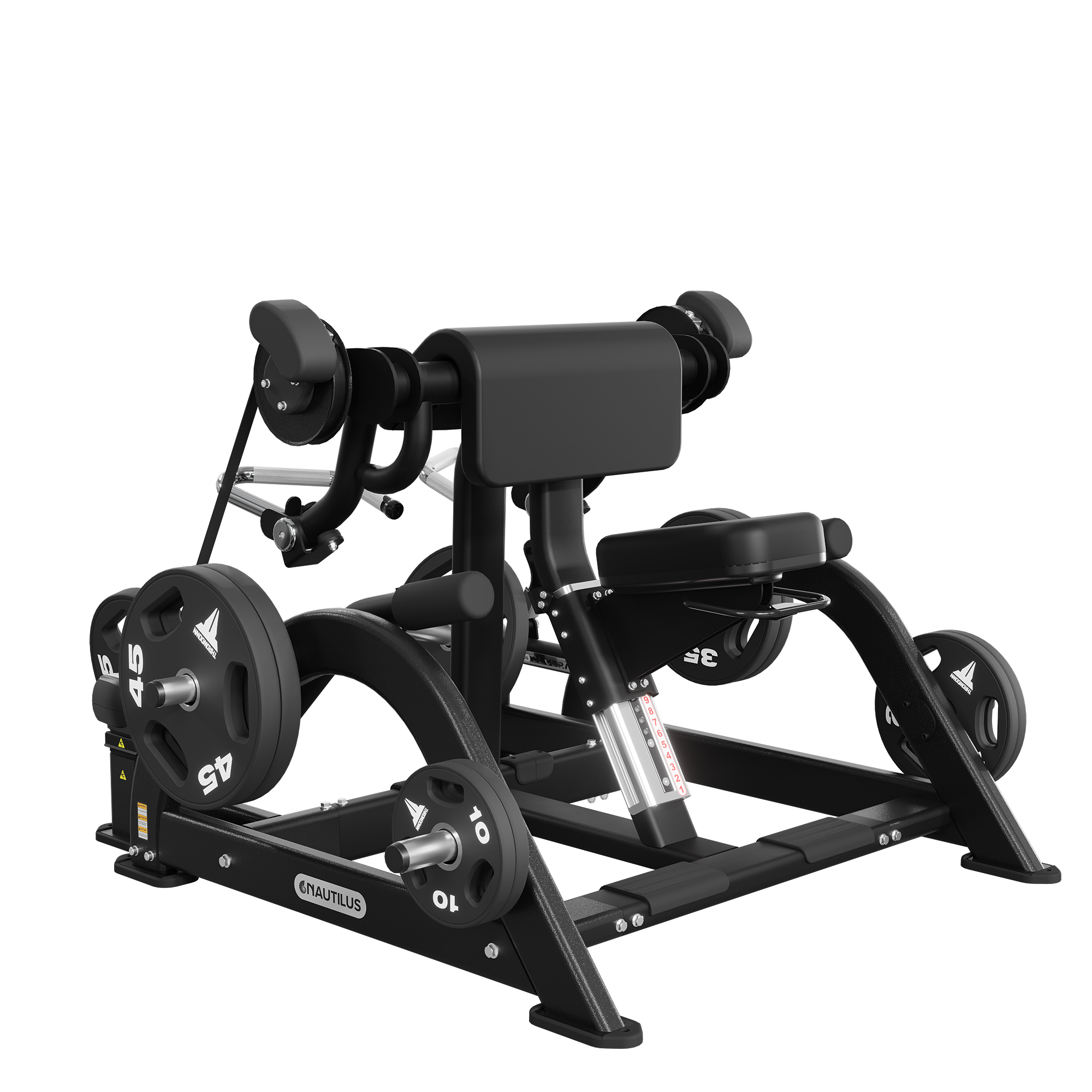 Bicep Curl van de serie Nautilus Plate Loaded