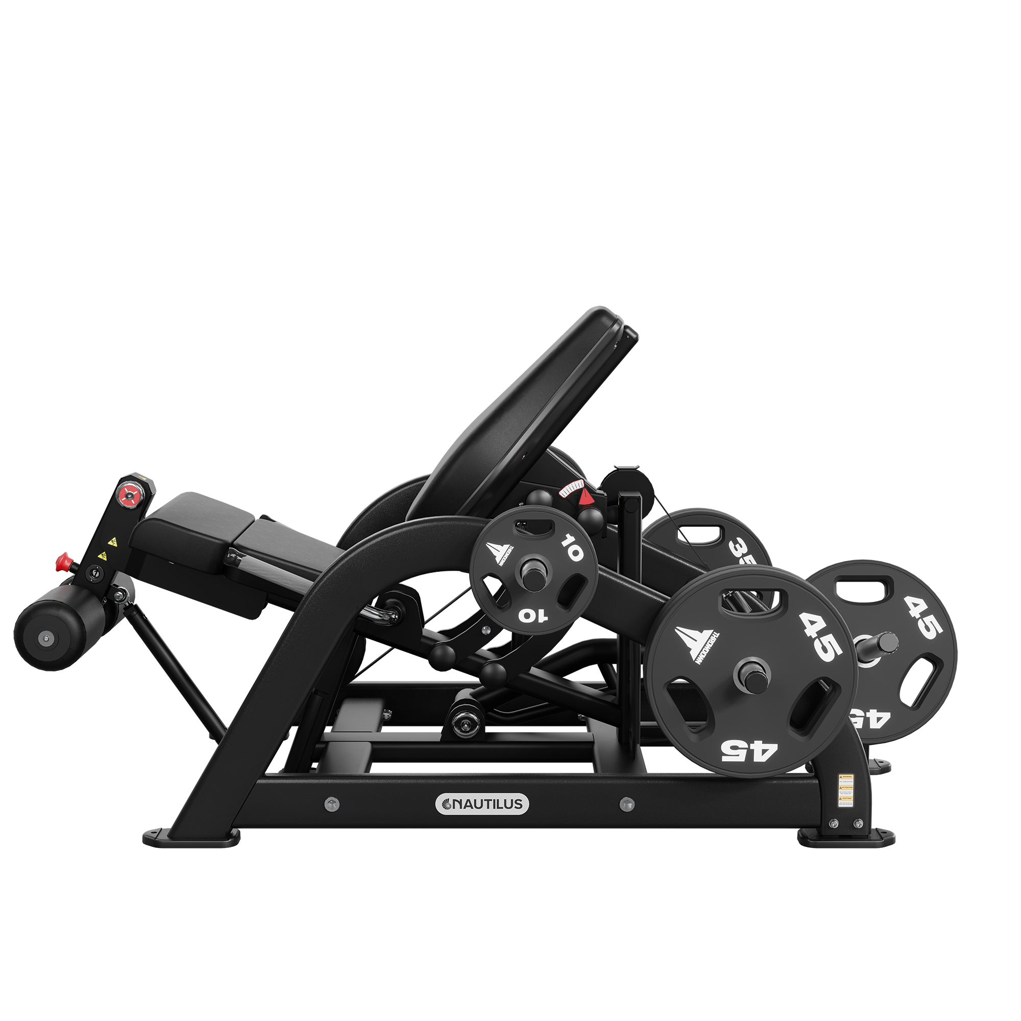Leg Extension van de serie Nautilus Plate Loaded