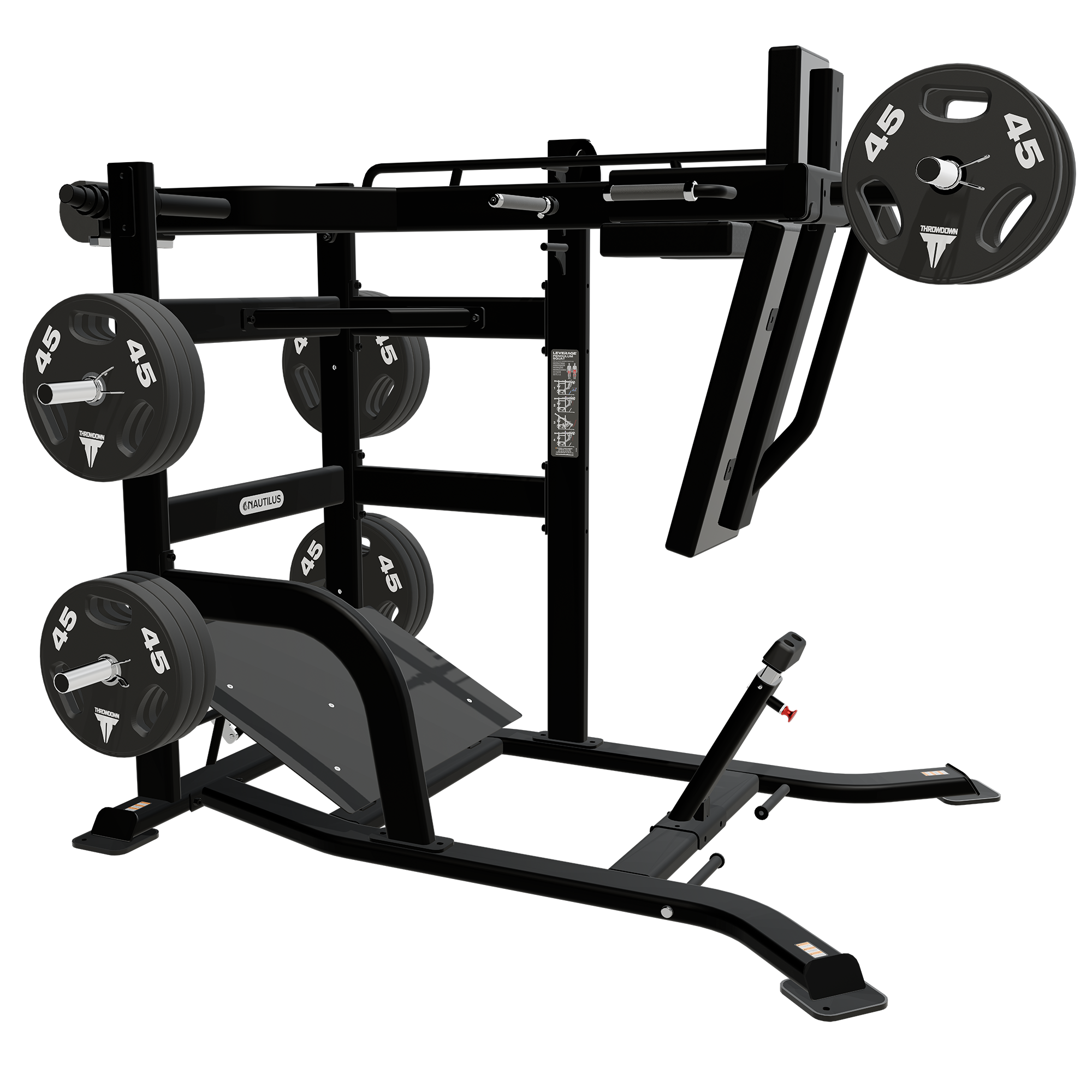 Nautilus Pendulum Squat Plate Loaded