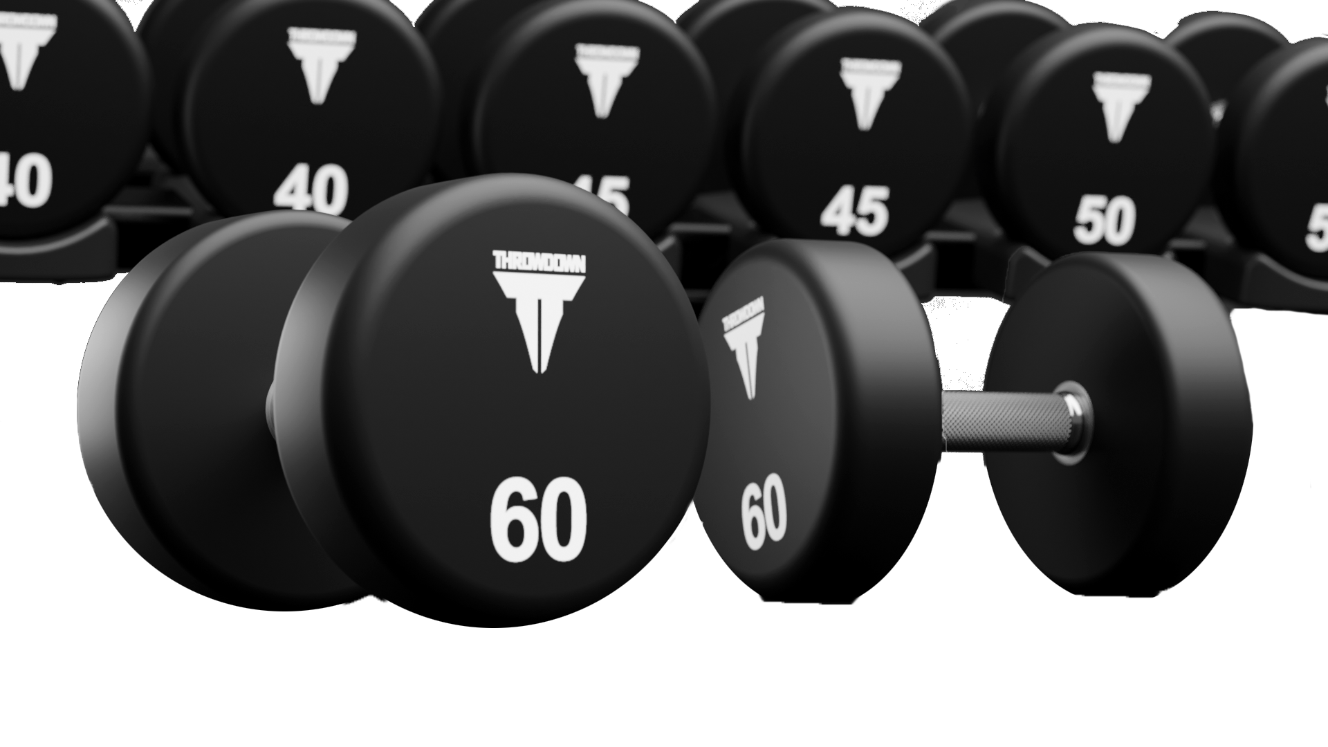 Throwdown Urethaan Dumbbells