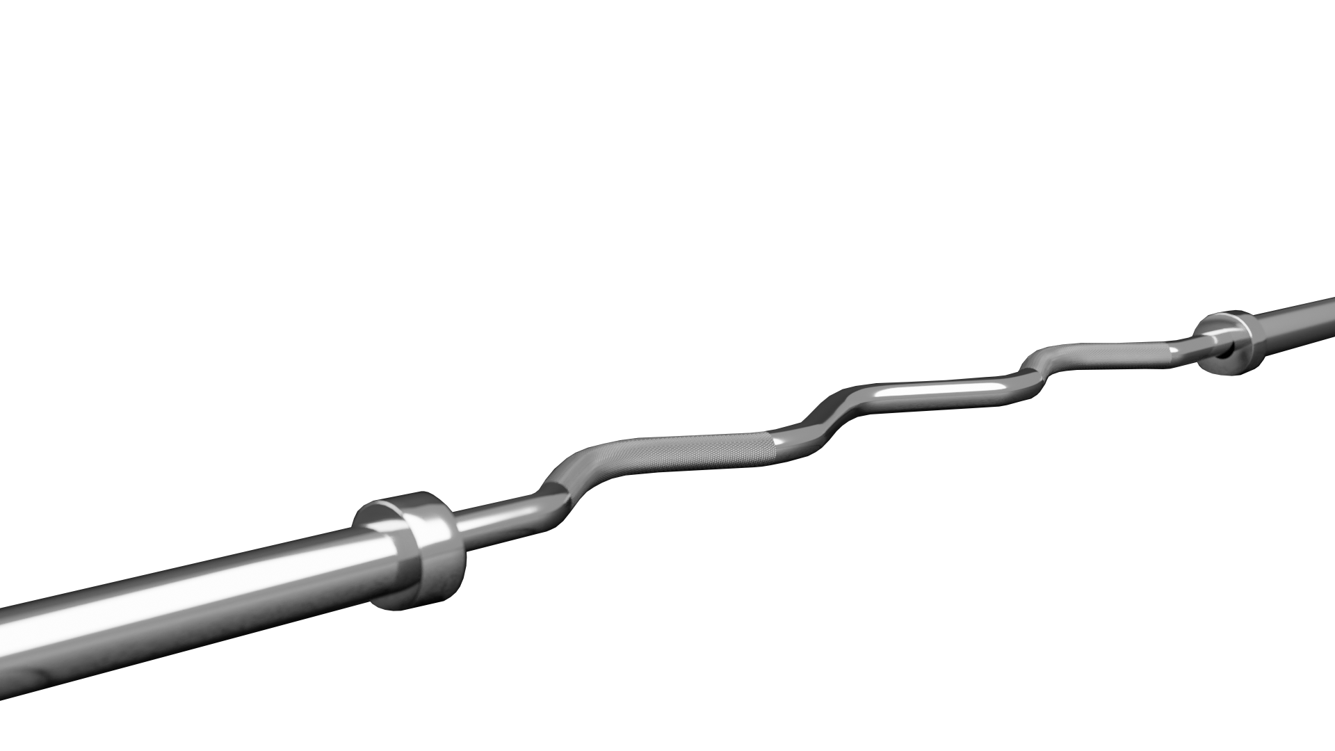Throwdown Chrome Curl Bar