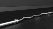Throwdown Chrome Curl Bar
