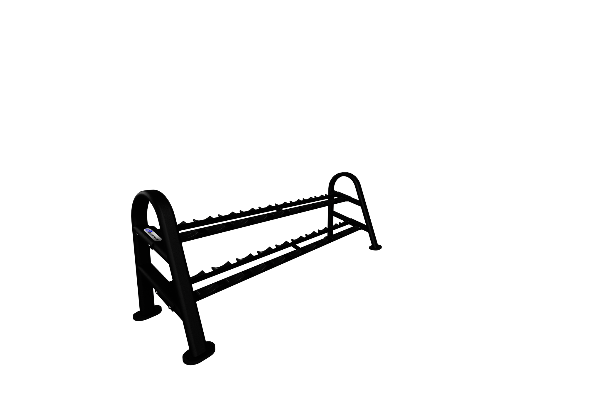 Nautilus Dumbbell Rack 10-Pair / 2-Tier Instinct