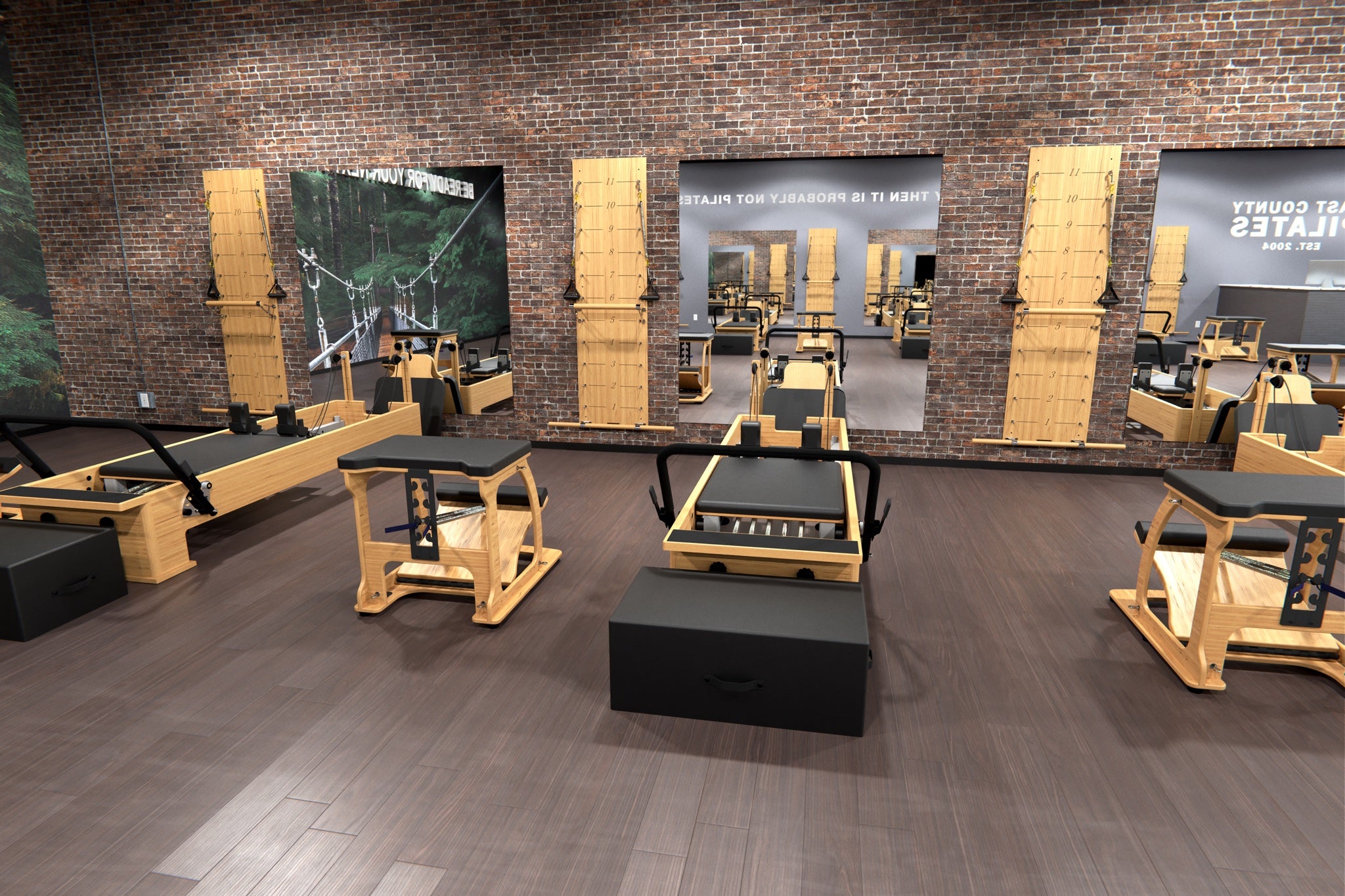 Pilates Wall Board