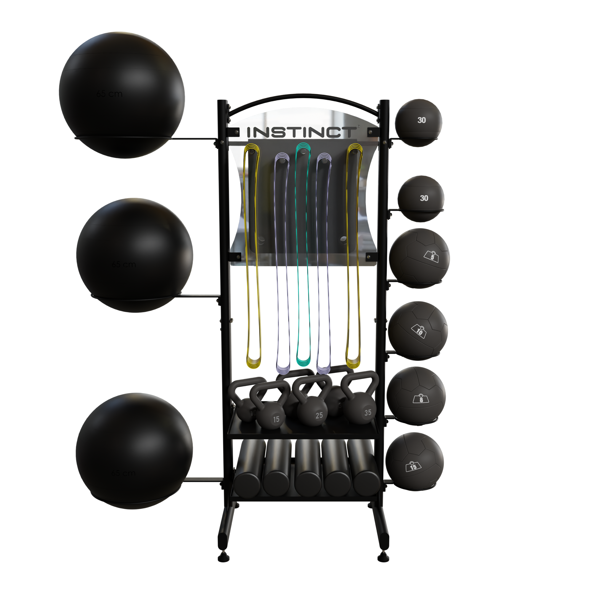Nautilus Accessory Rack Instinct