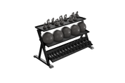 Nautilus 3-Tier Dumbbell Rack Instinct