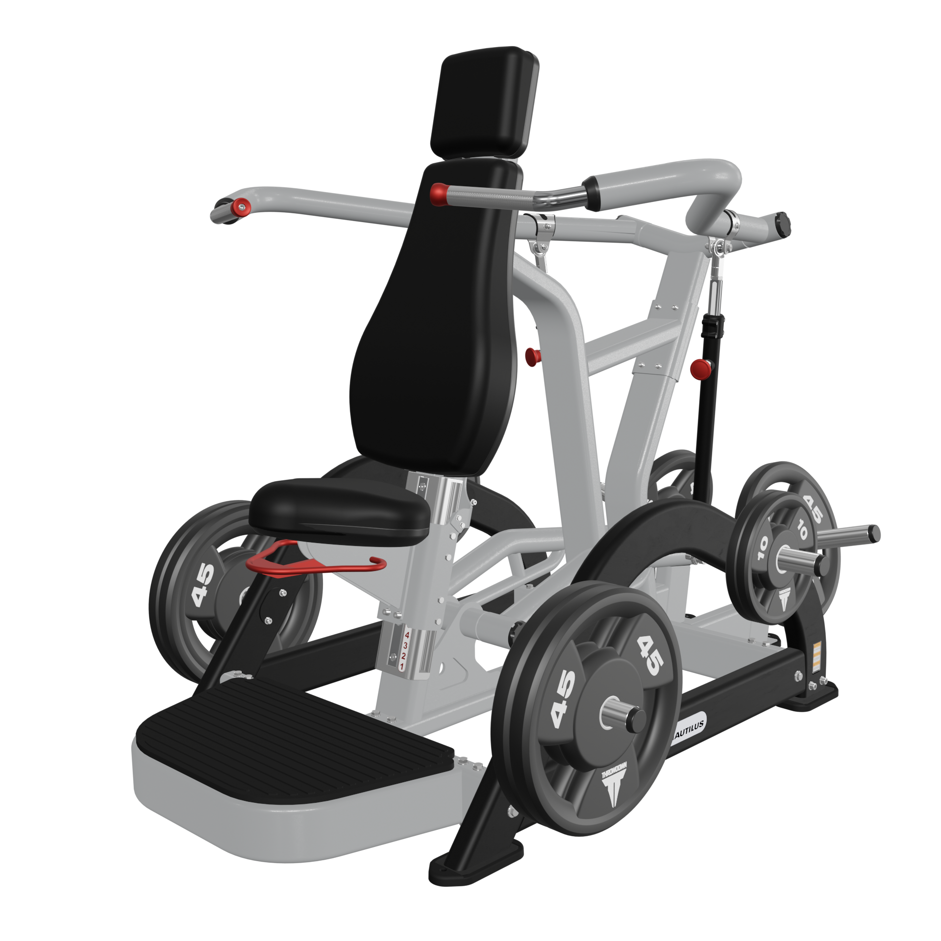 Nautilus Shoulder Press Leverage